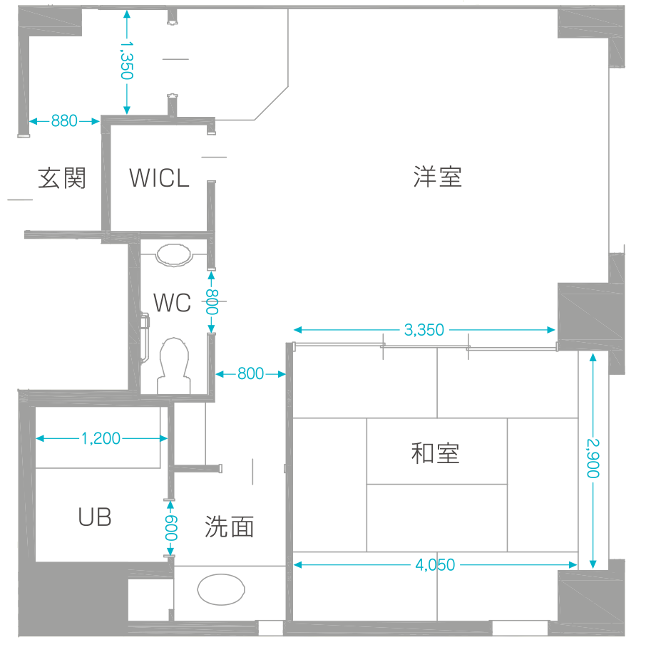 フロアマップ：SA Type