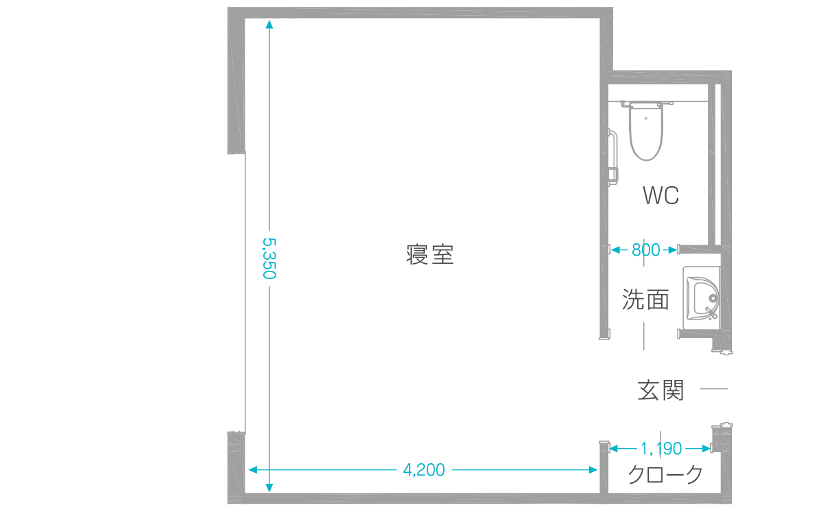 フロアマップ：C Type